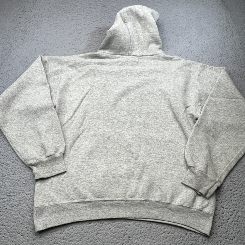 Boone Braves Sweatshirt Mens M Gray Champion Hooded Pullover Crewneck Fleece - Picture 10 of 13